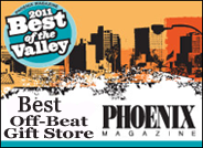 Phoenix Magazine - 2011 Best Off-Beat Gift Store