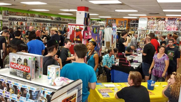 2014 Free Comic Book Day and ACME Expo at Samurai Comics in Mesa.